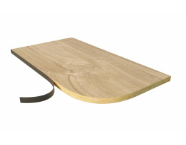 Кромкование ПВХ криволинейное(углов, радиусов, зарезов)