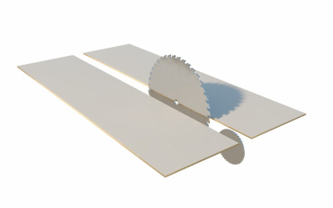 Порезка ДВП