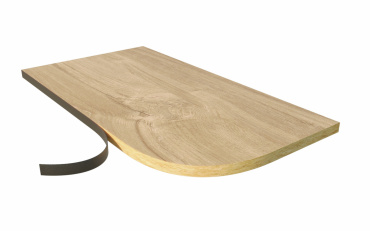 Кромкование ПВХ криволинейное(углов, радиусов, зарезов)