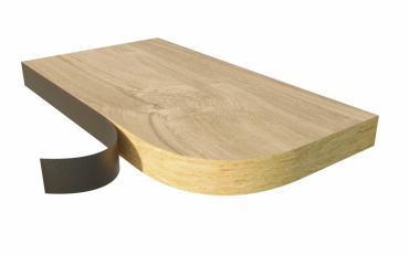 Кромкование ПВХ 28-50мм криволинейное